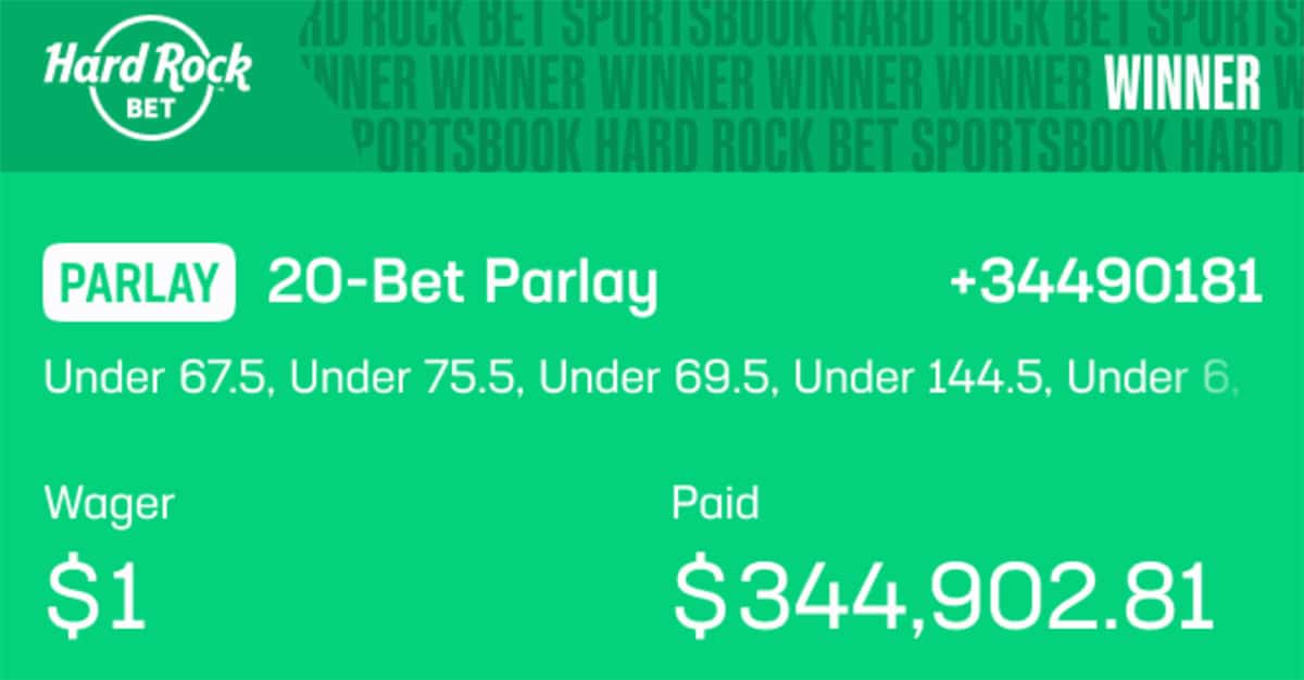 record parlay