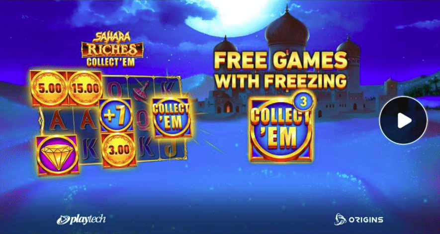 Sahara Riches Collect 'Em