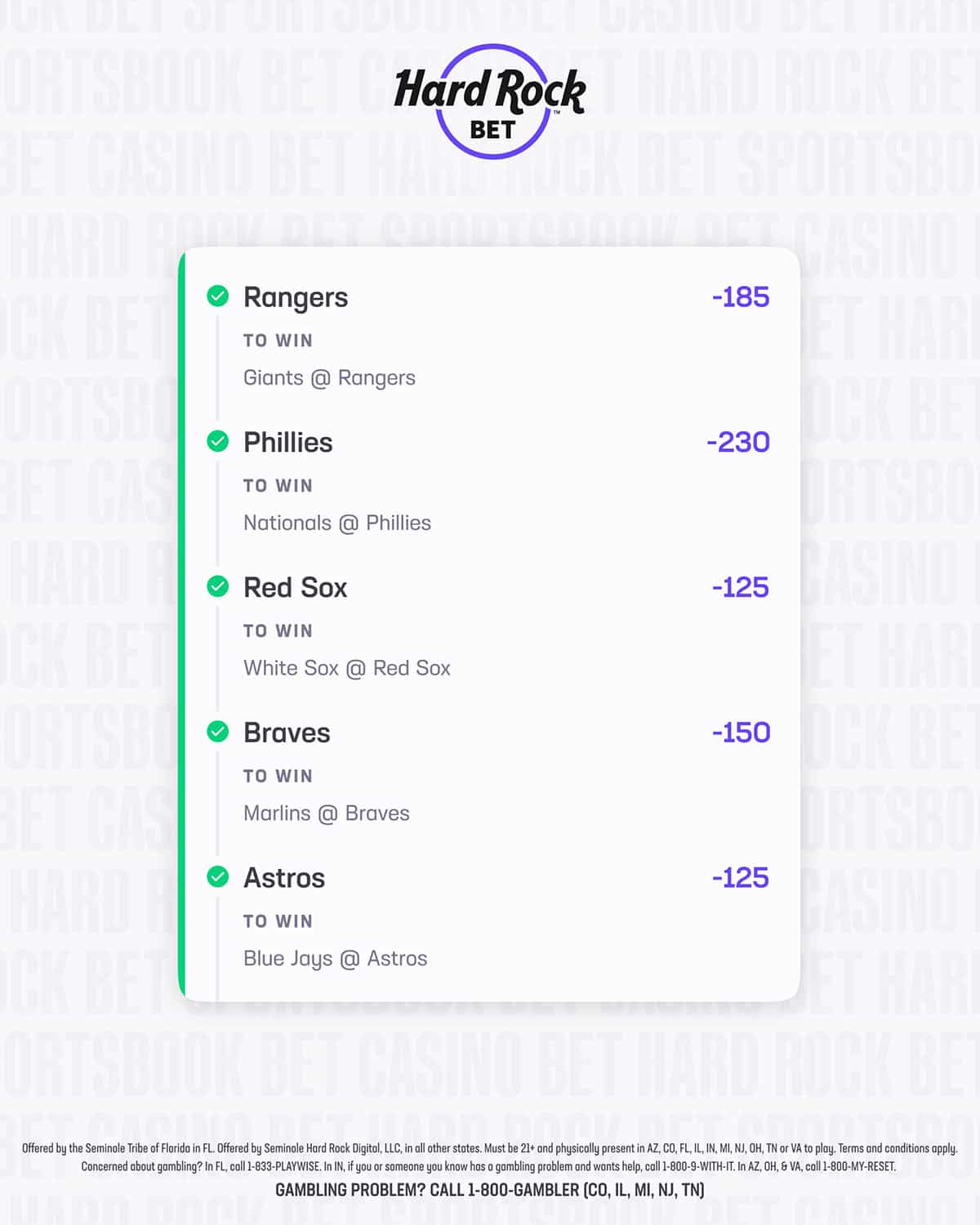 August 4 mlb parlay 2